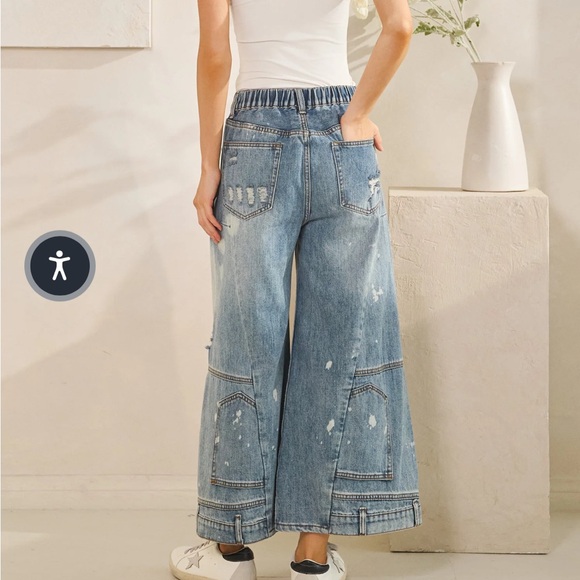 Oli & Hali Waistband Leg Jeans - Picture 7 of 8